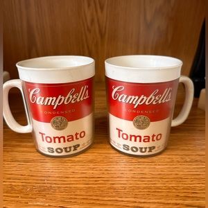 Vintage Campbell’s Tomato Soup mugs